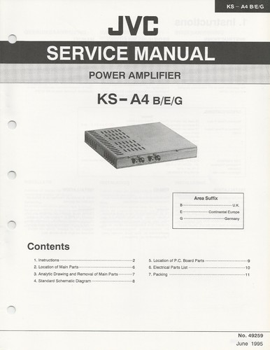 Serviceunterlagen jvc - ★★,