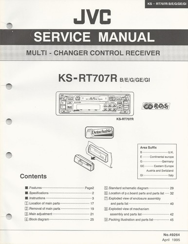 Serviceunterlagen jvc - serviceunterlagen,