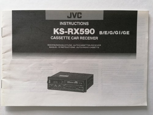 Jvc 590 - ks-rx,