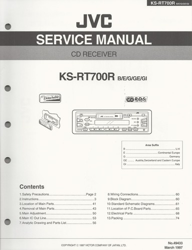 Serviceunterlagen jvc - ★☆,