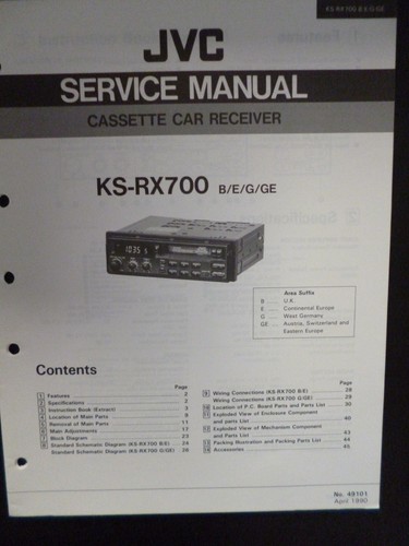 Original service manual jvc - original,