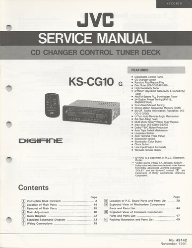Serviceunterlagen jvc - ★☆,